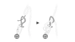 Petzl Pirana Club Descenders -Petzl Adventure Sales Store opplanet petzl pirana club descender grn blk d005ba av 1