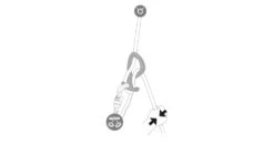 Petzl Pirana Club Descenders -Petzl Adventure Sales Store opplanet petzl pirana club descender grn blk d005ba av 3