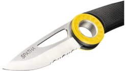 Petzl Spatha Clippable Knife -Petzl Adventure Sales Store opplanet petzl spatha clippable knife black s92an av 1