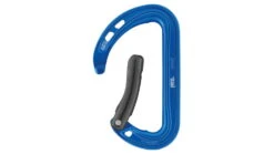 Petzl Spirit Carabiner Bent -Petzl Adventure Sales Store opplanet petzl spirit carabiner bent blue m061ab00 av 1