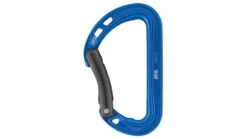 Petzl Spirit Carabiner Bent -Petzl Adventure Sales Store opplanet petzl spirit carabiner bent blue m061ab00 main