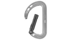 Petzl Spirit Carabiner Bent -Petzl Adventure Sales Store opplanet petzl spirit carabiner bent grey m061ab02 av 1