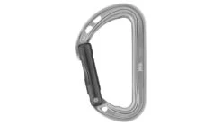 Petzl Spirit Carabiner Bent -Petzl Adventure Sales Store opplanet petzl spirit carabiner bent grey m061ab02 main