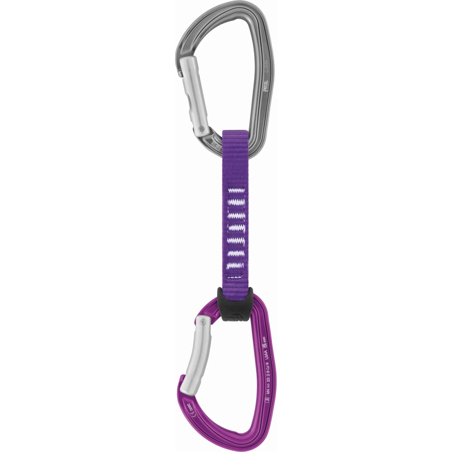 Petzl Djinn Axess Quickdraw 11cm - Violet 1 Petzl Djinn Axess Quickdraw 11cm - Violet