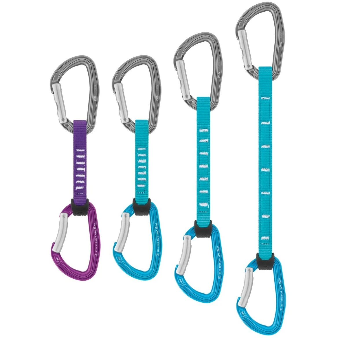 Petzl Djinn Axess Quickdraw 11cm - Violet 2 Petzl Djinn Axess Quickdraw 11cm - Violet - Image 2