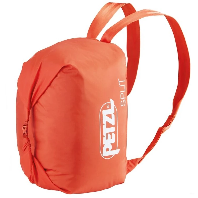 Petzl Split Rope Bag - 25L - Red/orange 2 Petzl Split Rope Bag - 25L - Red/orange - Image 2